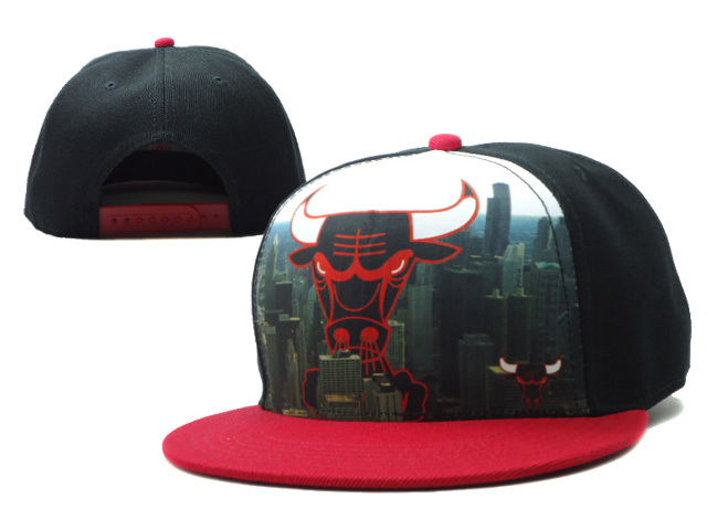 Chicago Bulls Snapback Hat SF 1 0528